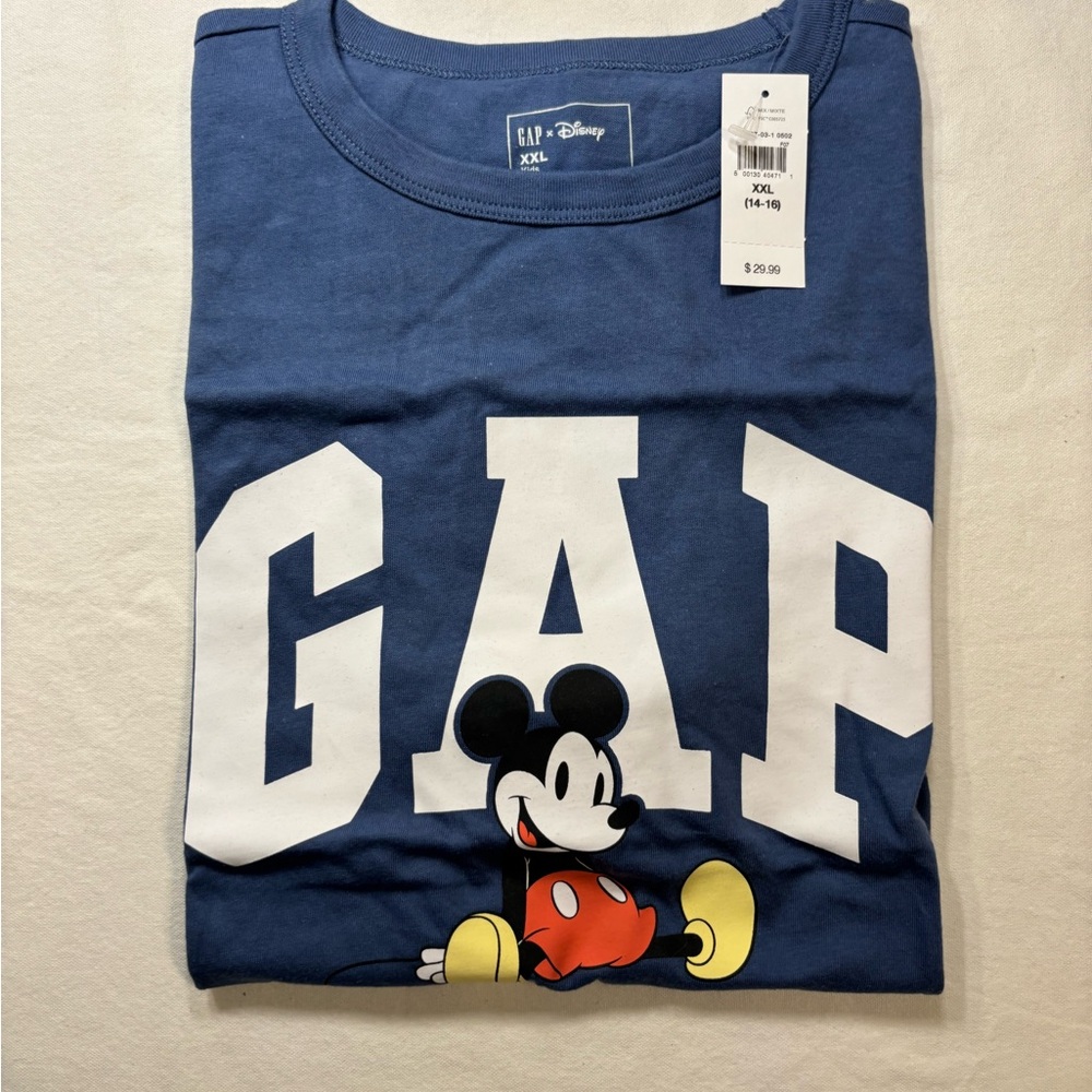 GAP Kids Navy Mickey Mouse Tee